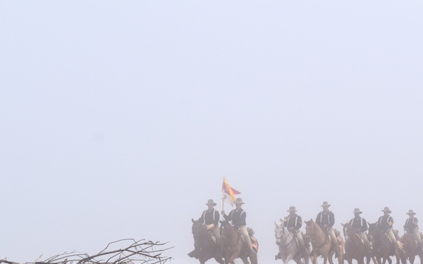 ‘Keeping Tradition Alive’: ‘Blackhorse’ rides again at Presidio of Monterey