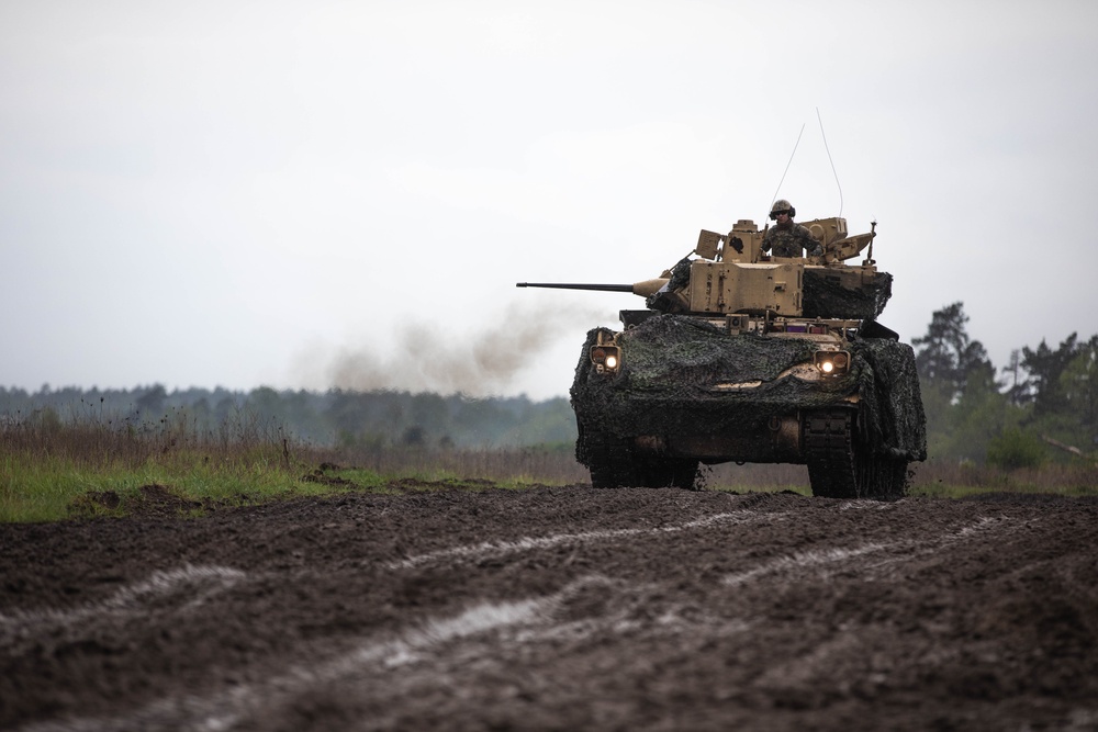 2nd Cavalry Regiment’s Explosive Firepower Reigns on Day 3 of Griffin Shock 23