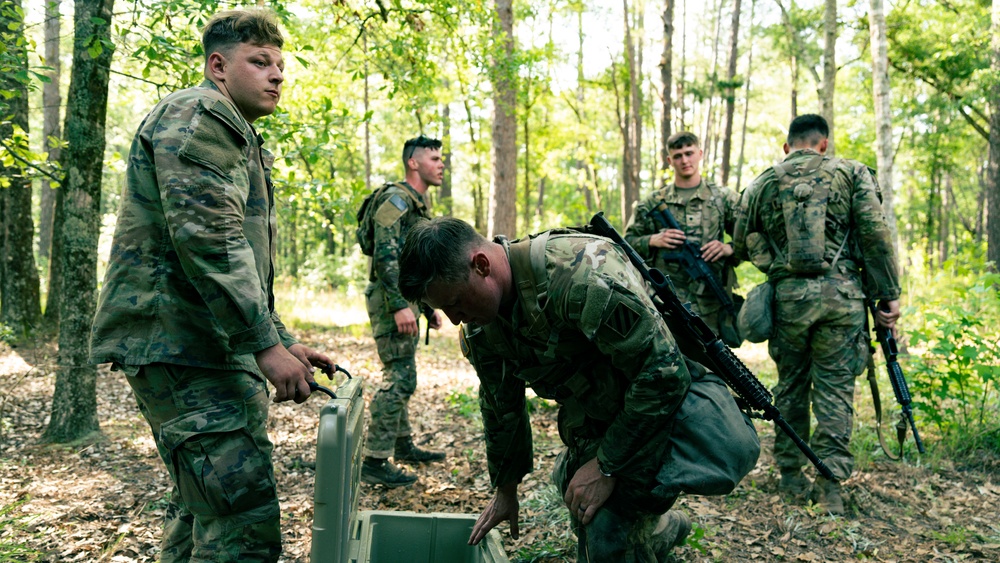 3rd Infantry Division Best Squad Competition Patrol Lane