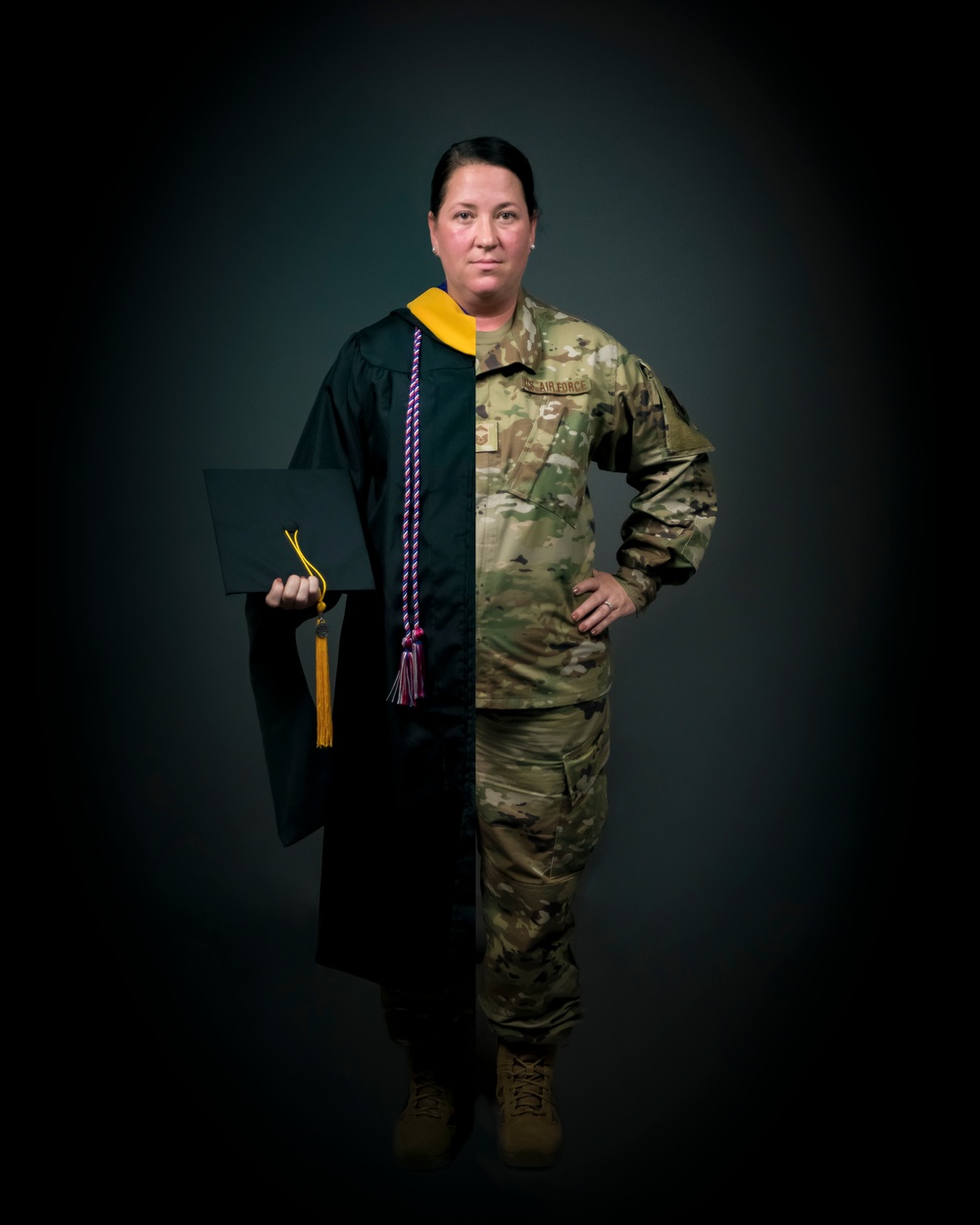 Senior Master Sgt. Earns Fourth College Degree