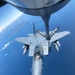 U.S. Air Force F-15E refuels during exercise Formidable Shield