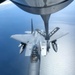 U.S. Air Force F-15E refuels during exercise Formidable Shield