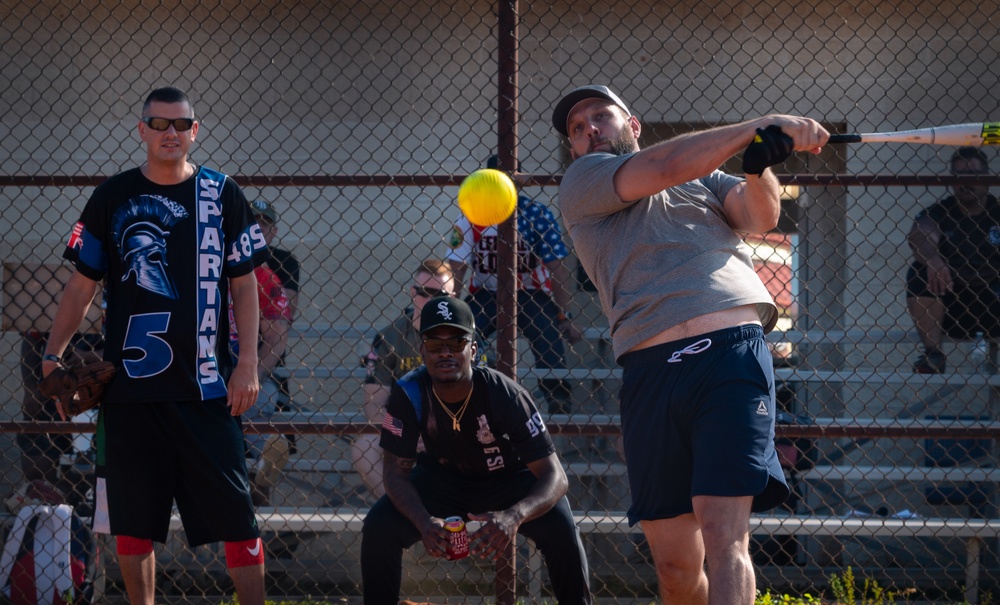 DVIDS - Images - MacDill Defenders knock it out of the park. [Image 2 of 7]
