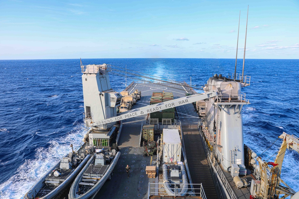 USS Carter Hall Transits Atlantic Ocean