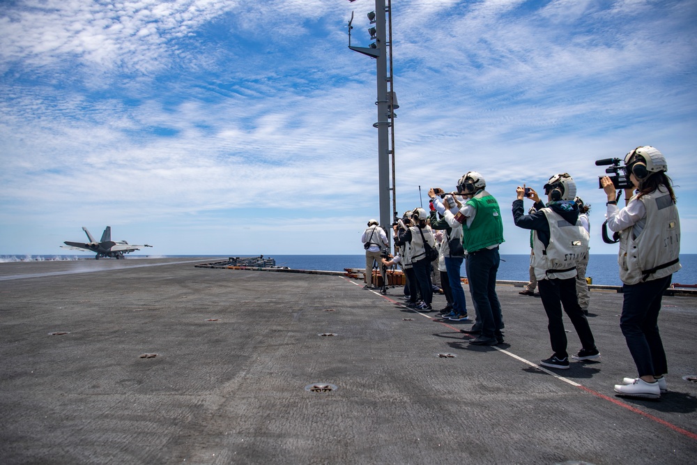 Nimitz Conducts Flight Operations