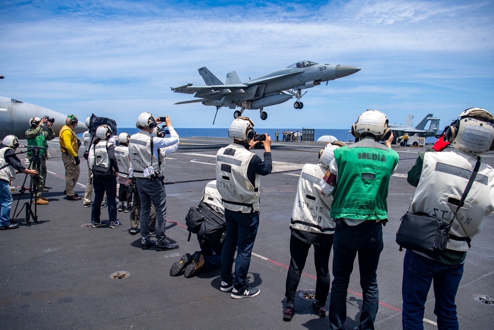 Nimitz Conducts Flight Operations