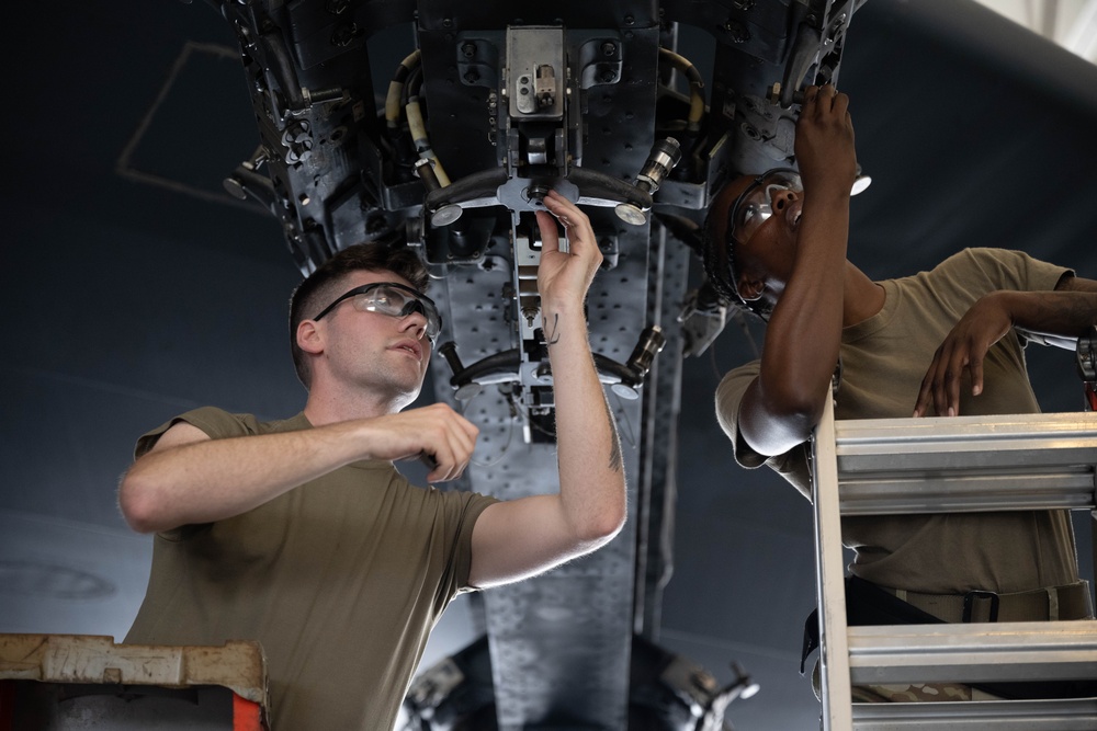 Barksdale Airmen compete in weapons load and ammo build competition