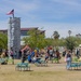 Service members and their families celebrate during the We Salute You Celebration