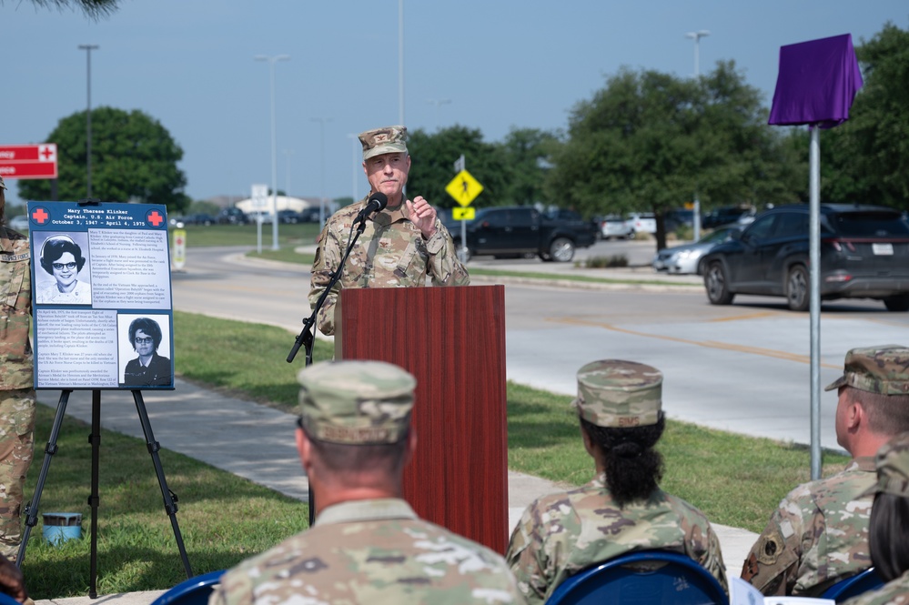 Street renamed to honor Air Force nurse