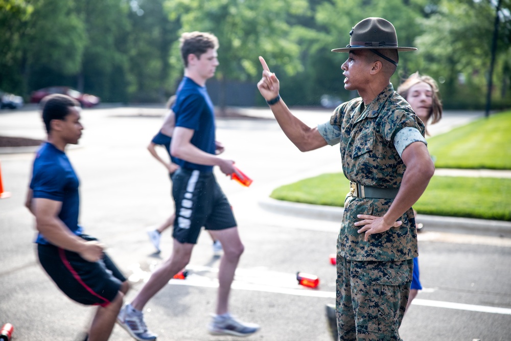 Recruiting Station Raleigh May Pool Function