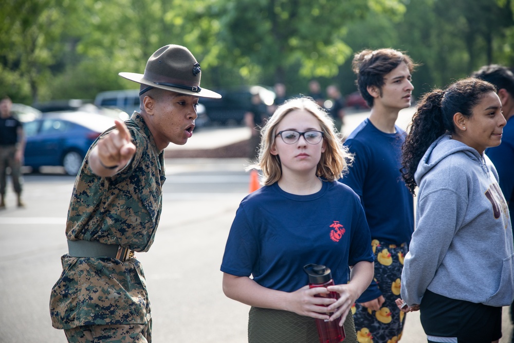 Recruiting Station Raleigh May Pool Function