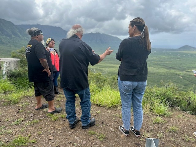 Navy, Community Leaders Visit Kolekole Pass