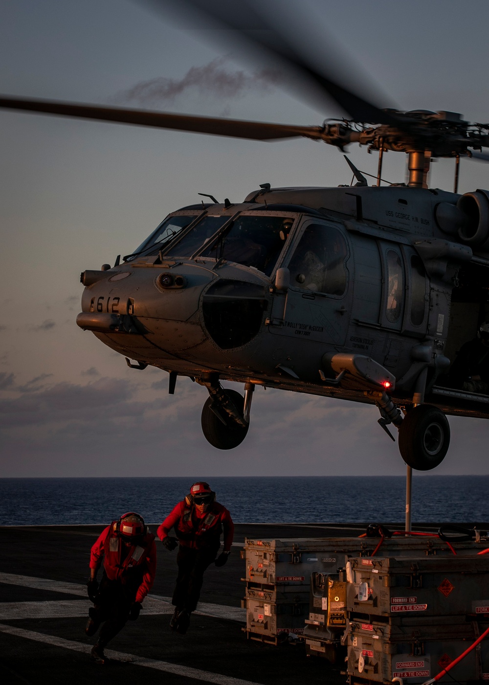 Daily Operations Aboard USS George H.W. Bush (CVN 77)