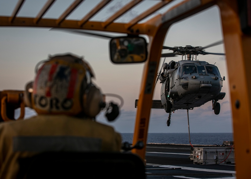 Daily Operations Aboard USS George H.W. Bush (CVN 77)