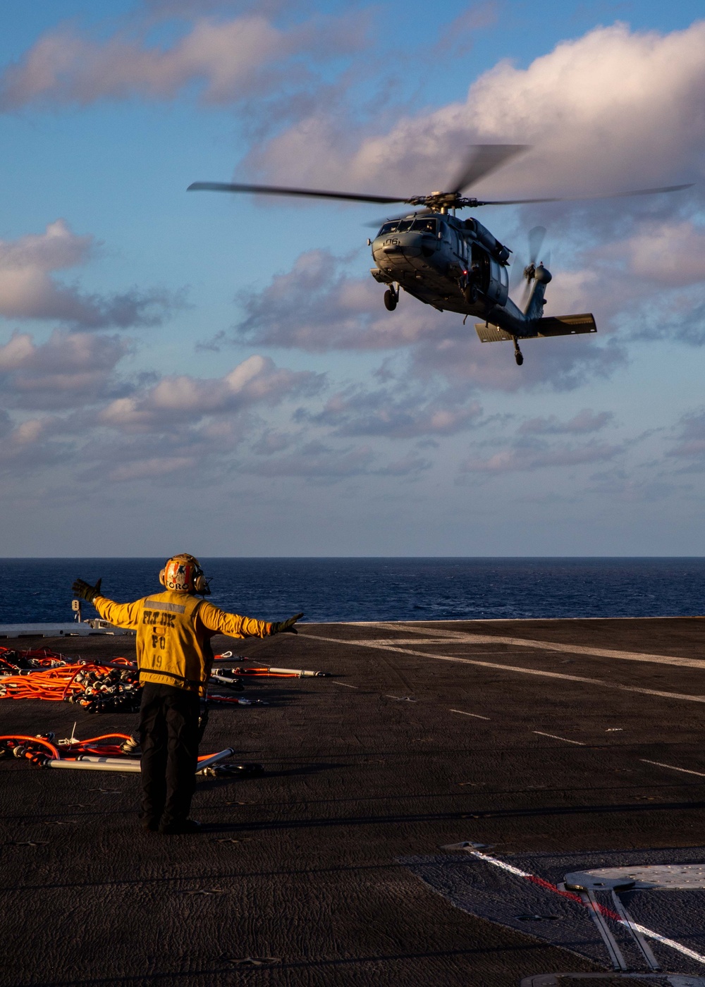 USS George H.W. Bush (CVN 77) Ordnance Transfer