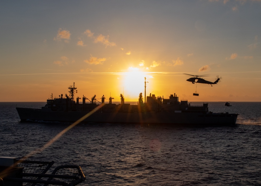 USS George H.W. Bush (CVN 77) Ordnance Transfer