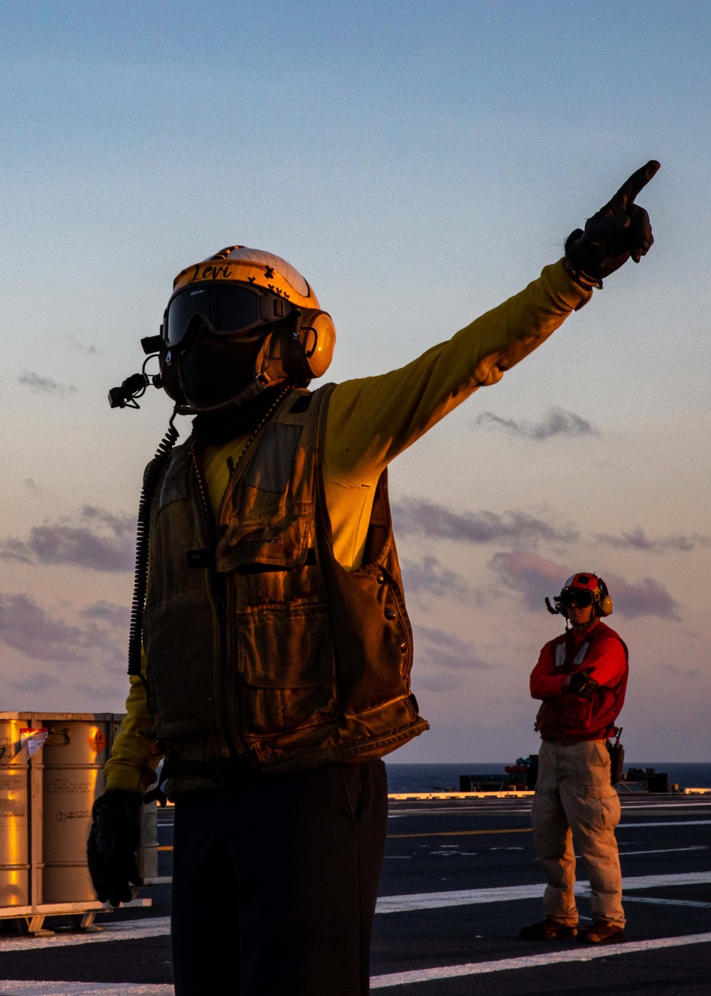 USS George H.W. Bush (CVN 77) Ordnance Transfer