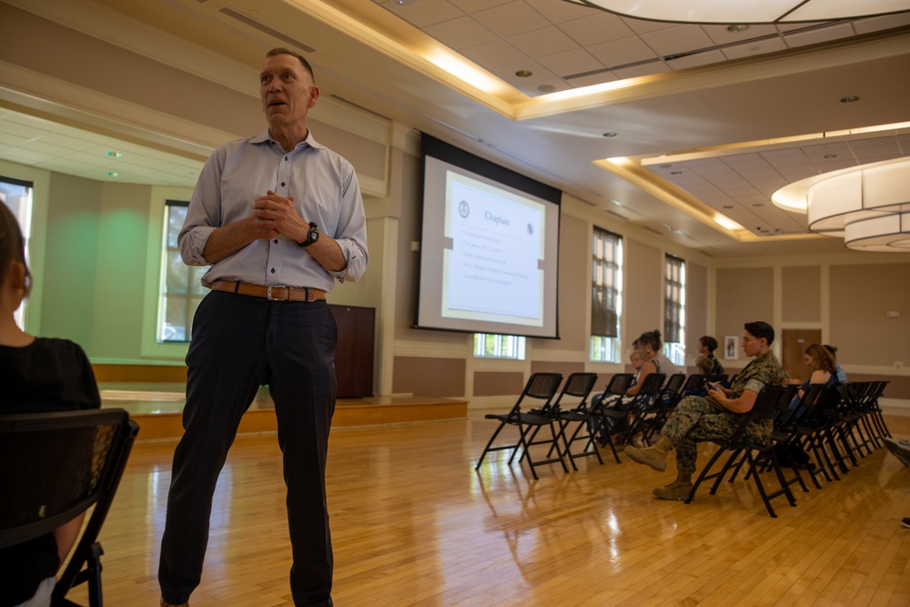 2nd Marine Expeditionary Brigade Town Hall