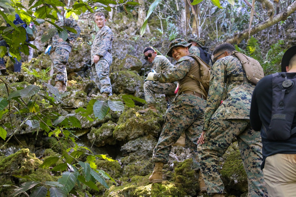 Camp Blaz Marines and staff maintain Tweed's Trail