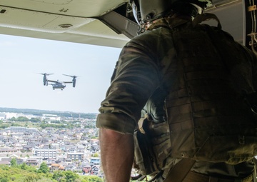 Yokota spouses take incentive CV-22 flight