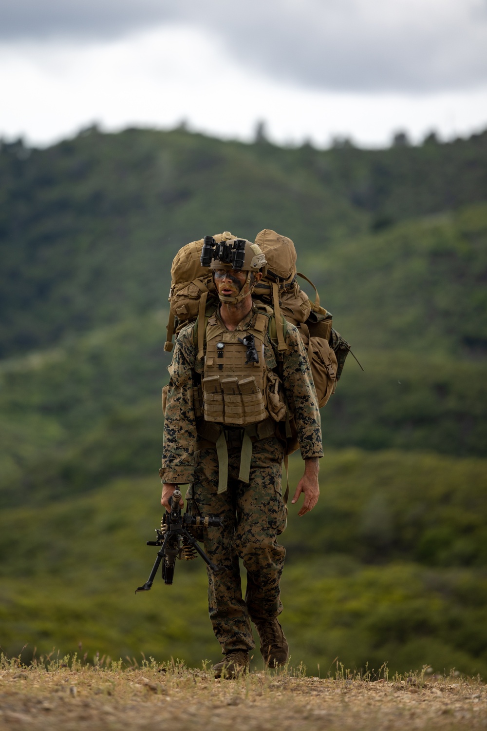 2nd Bn., 7th Marines trains with U.S. Air Force during a readiness exercise