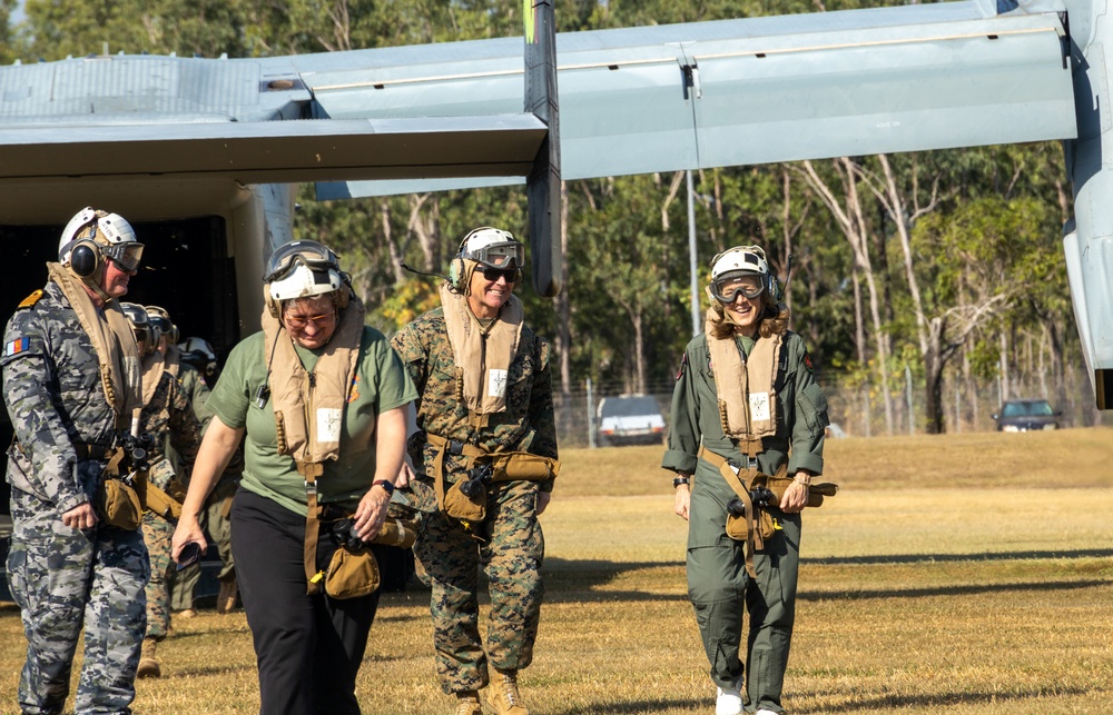 Ambassador Caroline Kennedy visits Marine Rotational Force - Darwin