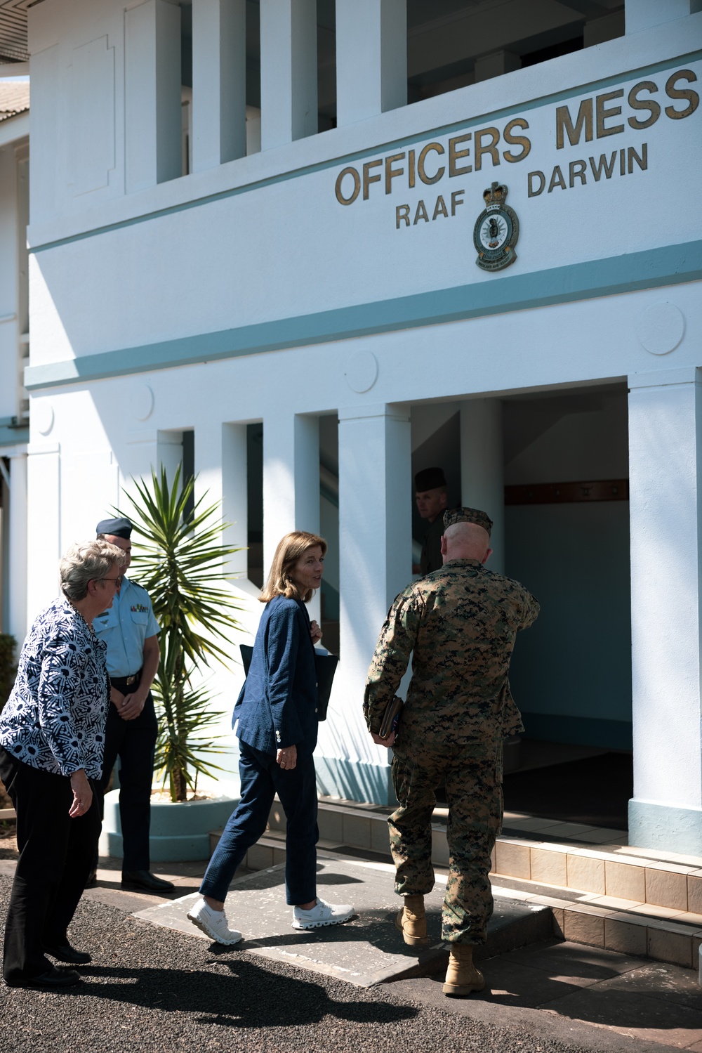 Ambassador Caroline Kennedy visits Marine Rotational Force - Darwin