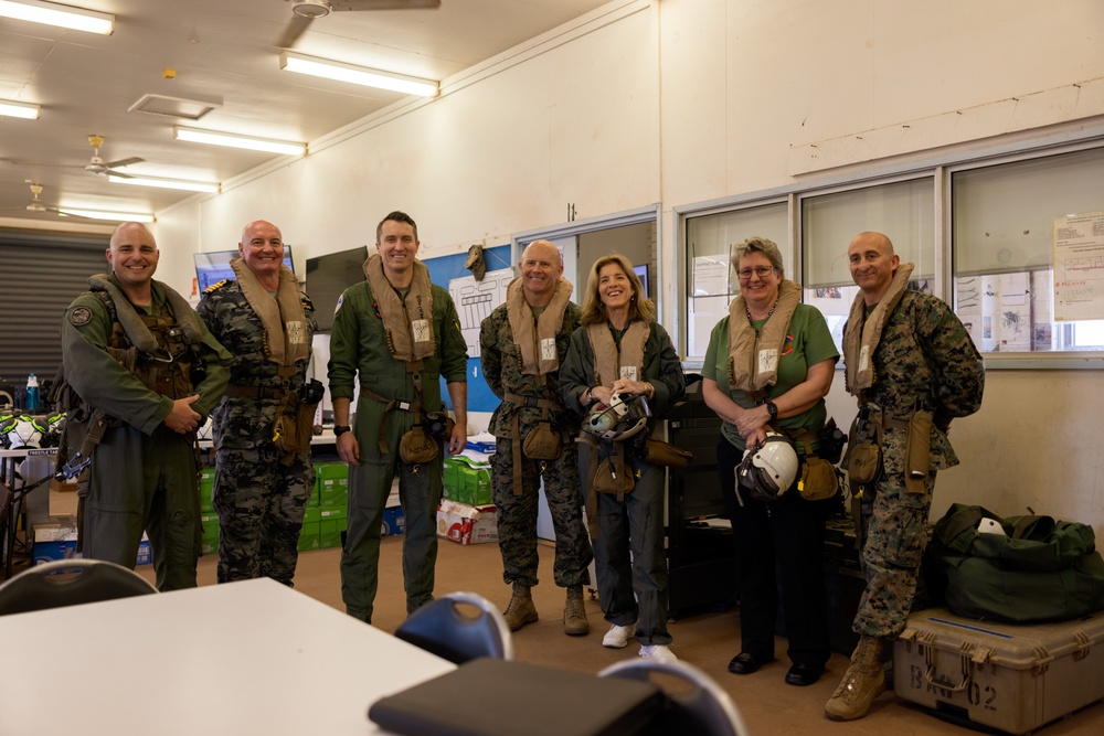 Ambassador Caroline Kennedy visits Marine Rotational Force - Darwin