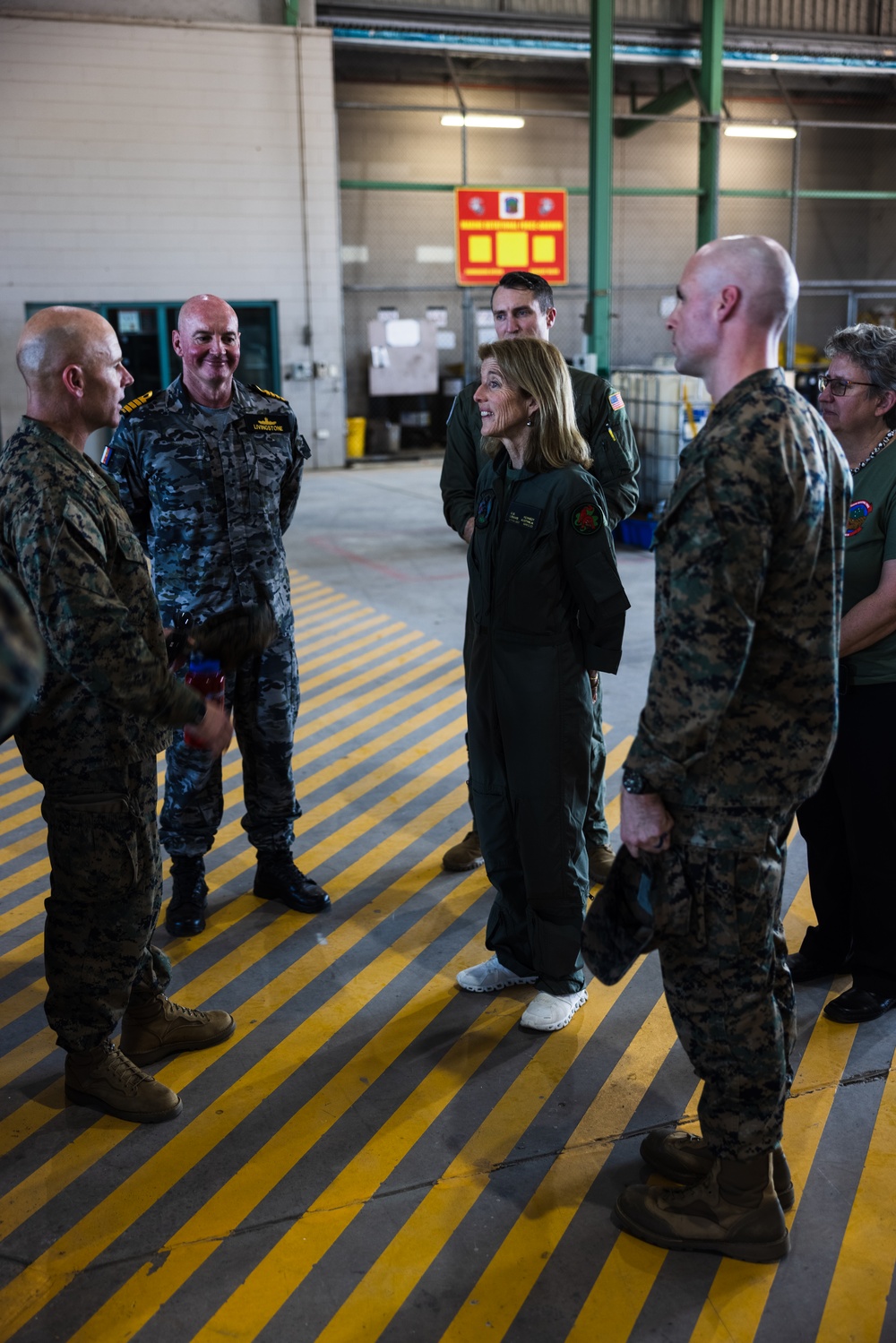 Ambassador Caroline Kennedy visits Marine Rotational Force - Darwin
