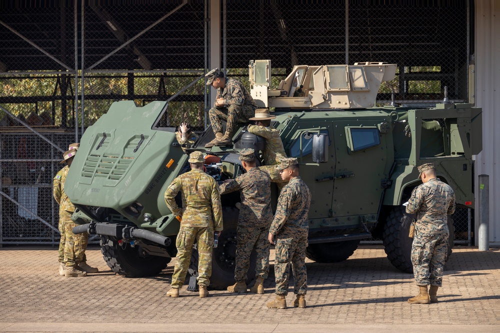 U.S. Marines, Australian Army, Indonesian Army Soldiers participate in MRF-D Day