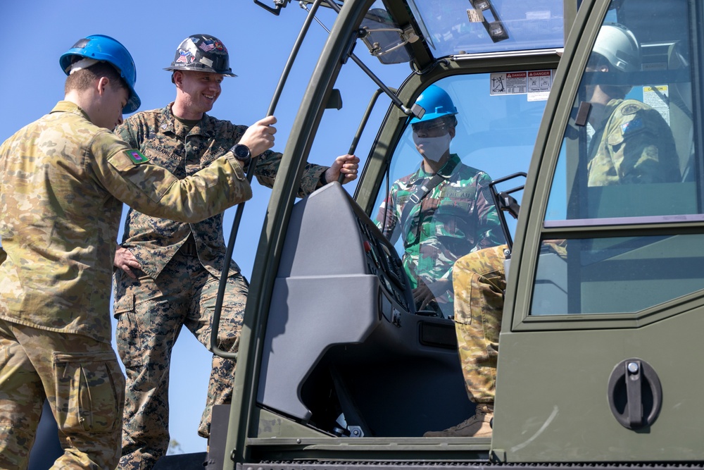 U.S. Marines, Australian Army, Indonesian Army Soldiers participate in MRF-D Day