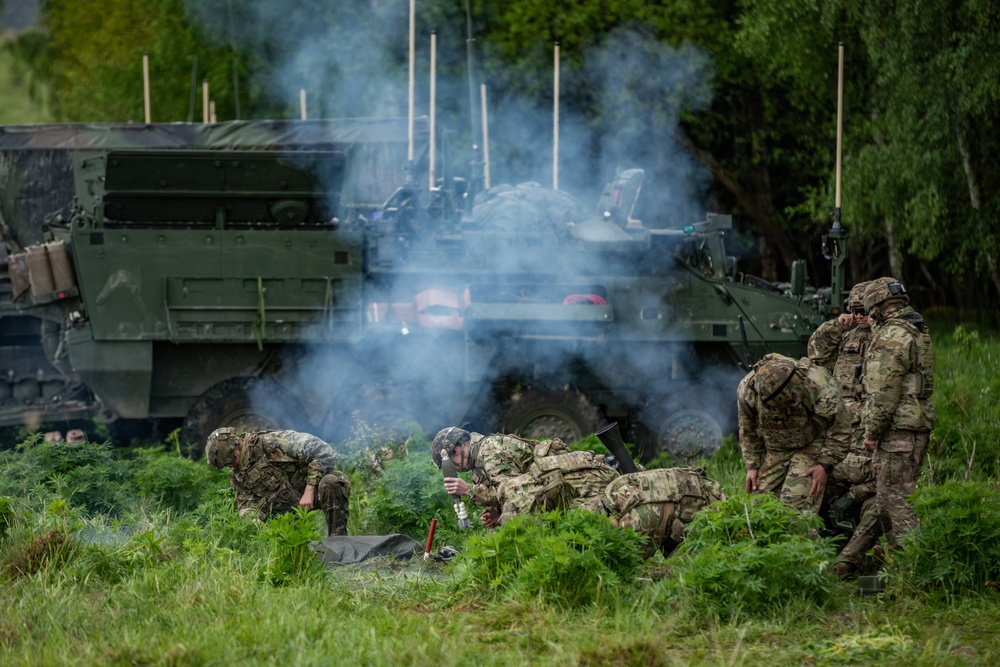 2nd Cavalry Regiment’s Explosive Firepower Reigns on Day 3 of Griffin Shock 23