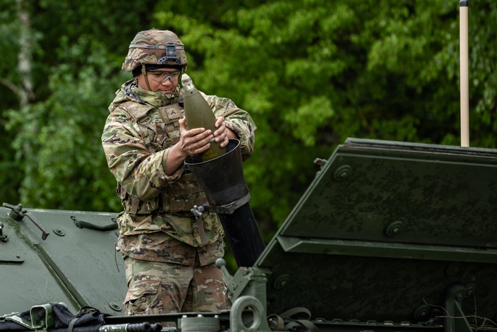 2nd Cavalry Regiment’s Explosive Firepower Reigns on Day 3 of Griffin Shock 23