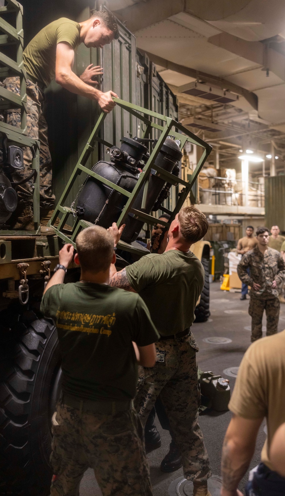 USS Makin Island LWPS setup