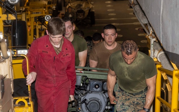 USS Makin Island LWPS setup