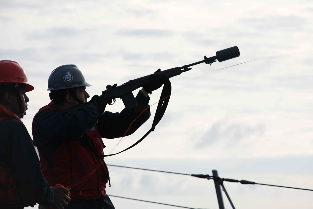 USS Thomas Hudner Deploys With GRFCSG