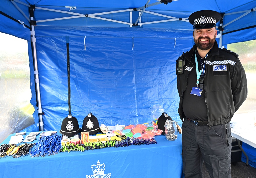 100th SFS Defenders share knowledge at Police Week show-and-tell