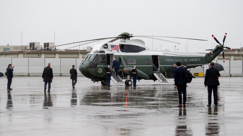 U.S. President Joseph R. Biden Arrives in Japan for the G7 Summit in Hiroshima City