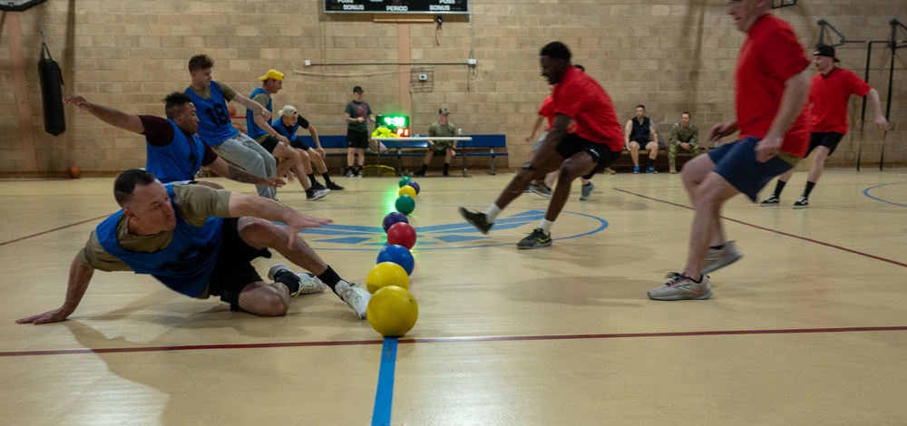 386 ESFS hosts dodgeball tournament in celebration of Police Week 2023