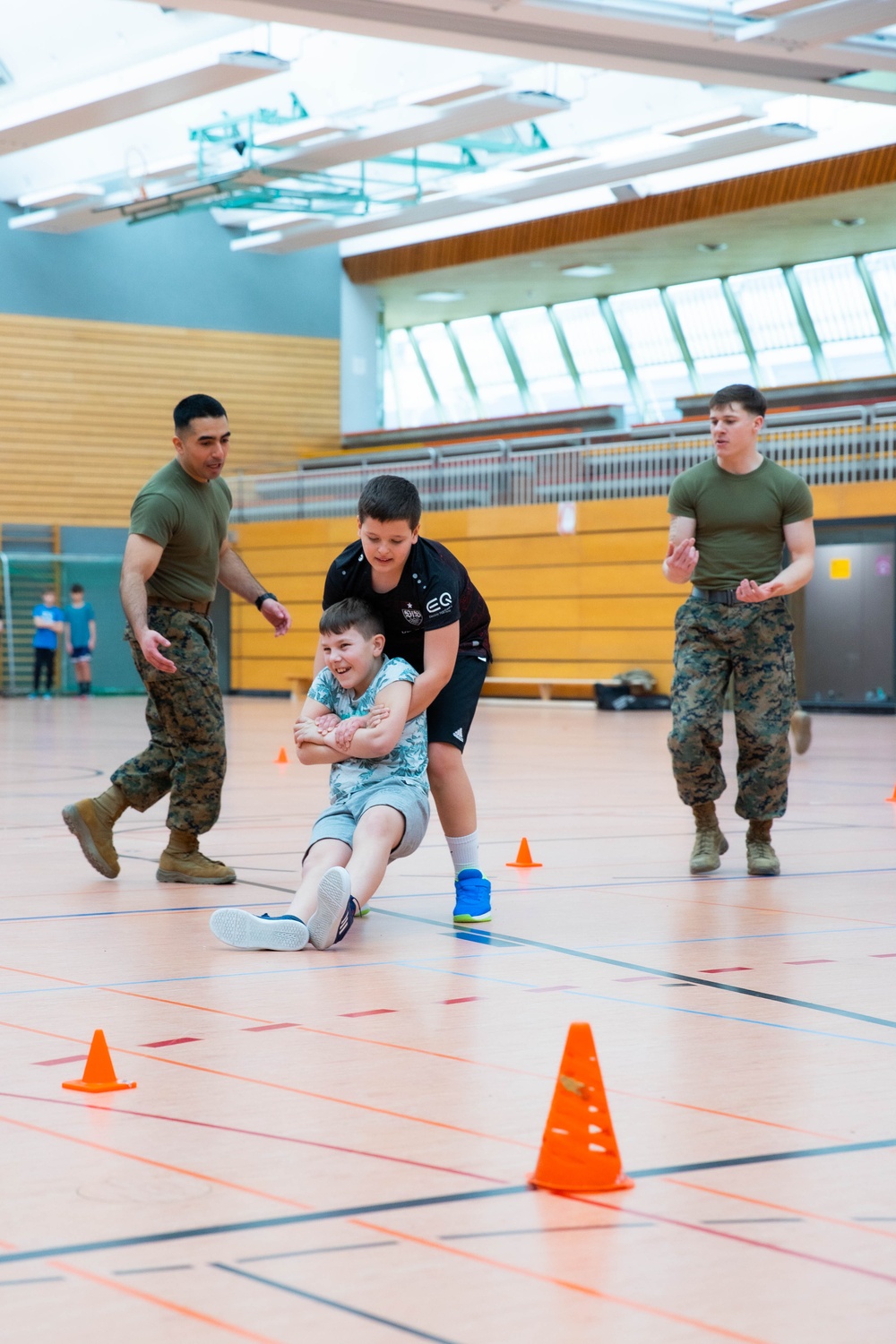 MARFOREUR/AF Physical Fitness Event with Students