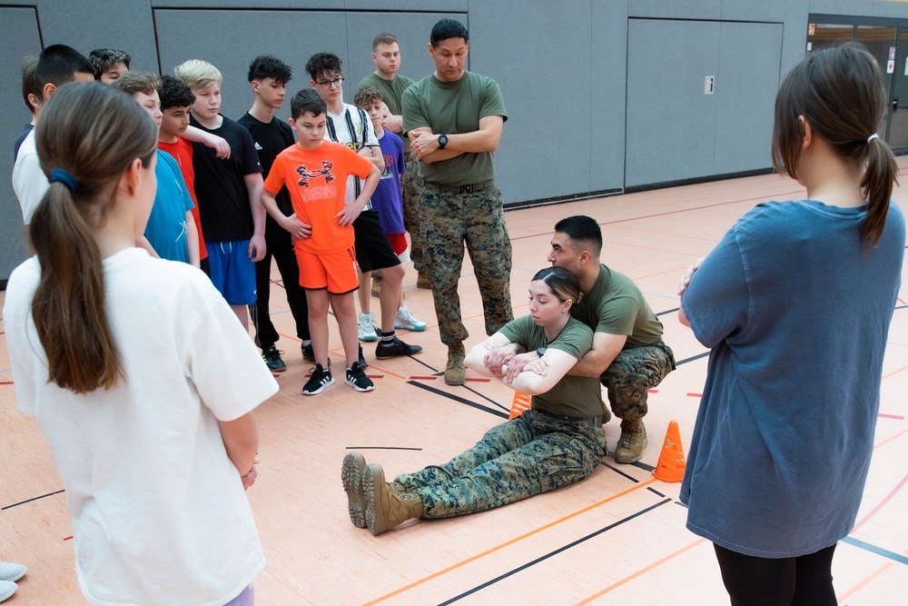 MARFOREUR/AF Physical Fitness Event with Students