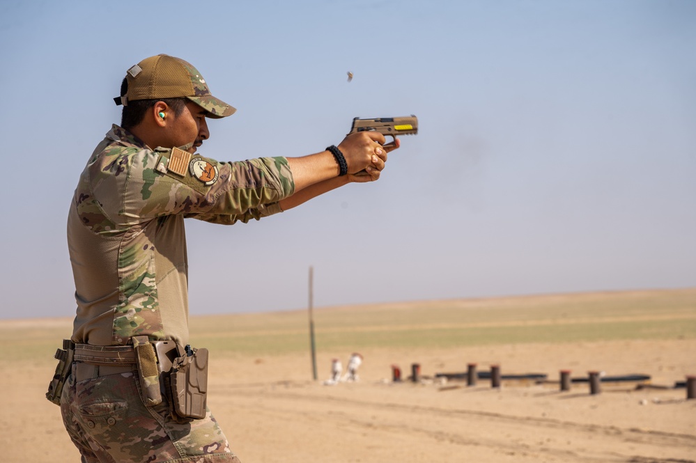 386 ESFS holds shooting competition in honor of Police Week 2023