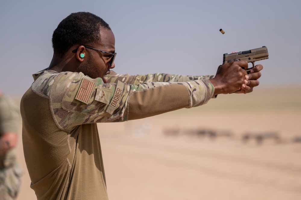 386 ESFS holds shooting competition in honor of Police Week 2023