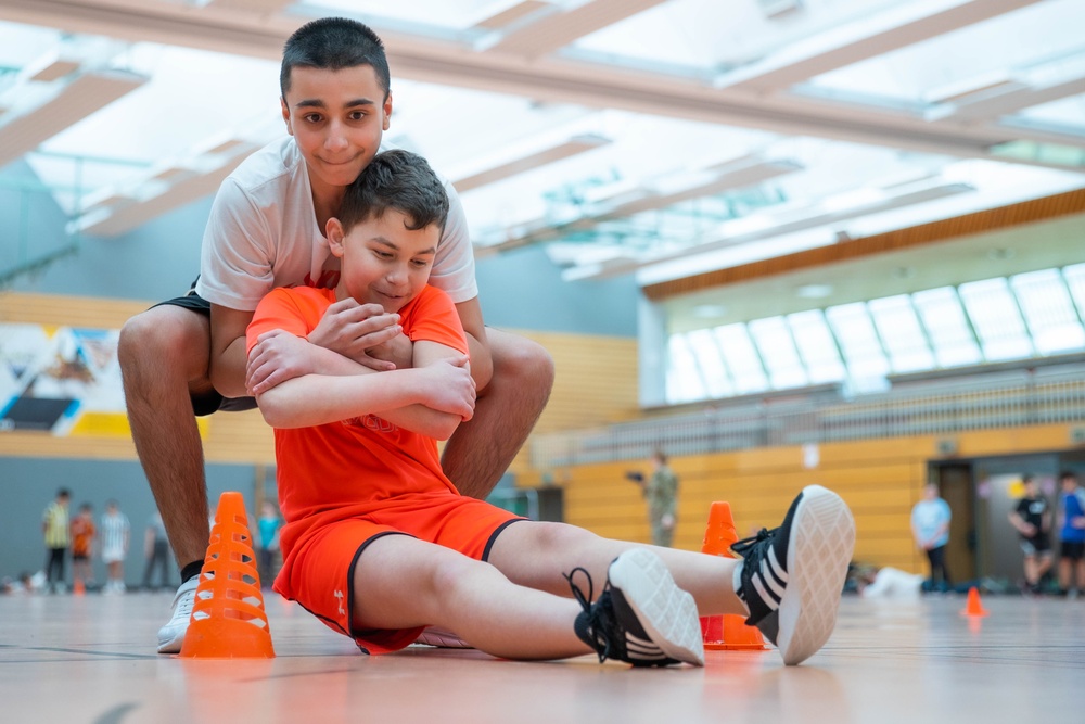 MARFOREUR/AF Physical Fitness Event with Students