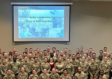 Soldier, AMLC civilian attend Army Medical Department’s 2023 Junior Leadership Course