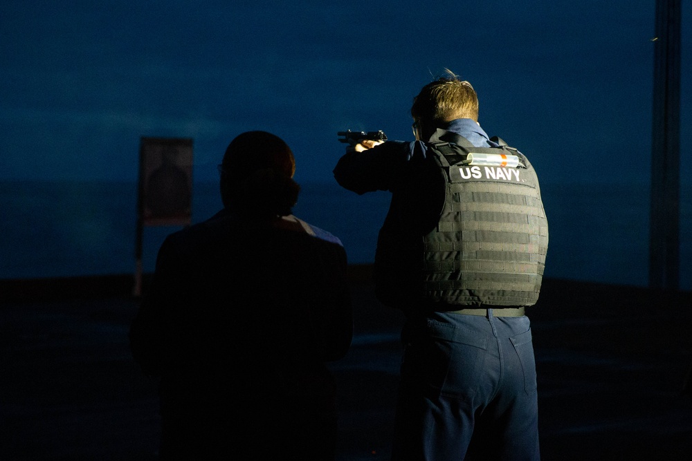 Low Light Small Arms Shoot