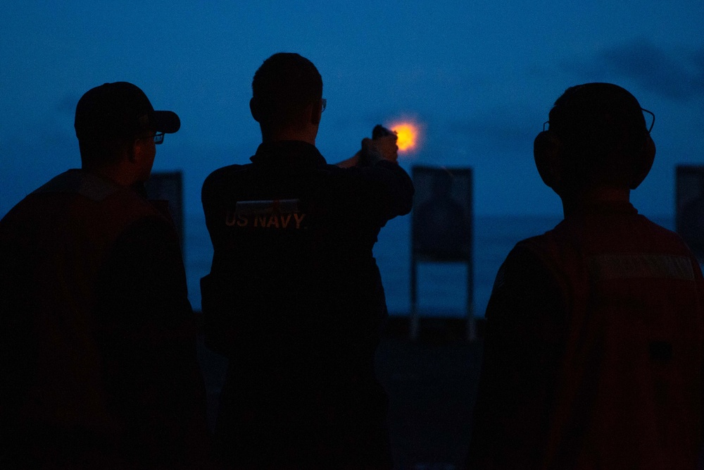 Low Light Small Arms Shoot