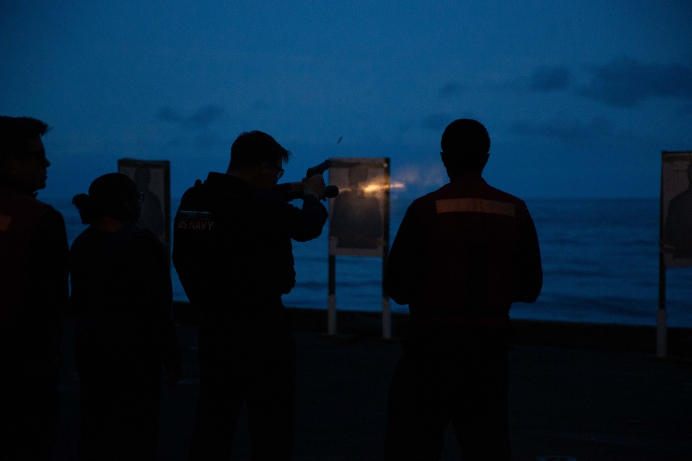 Low Light Small Arms Shoot