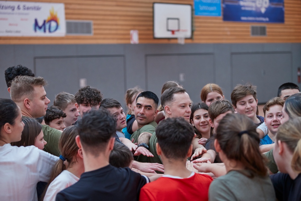 MARFOREUR/AF Physical Fitness Event with Students