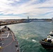 USS Porter Departs from Rota, Spain